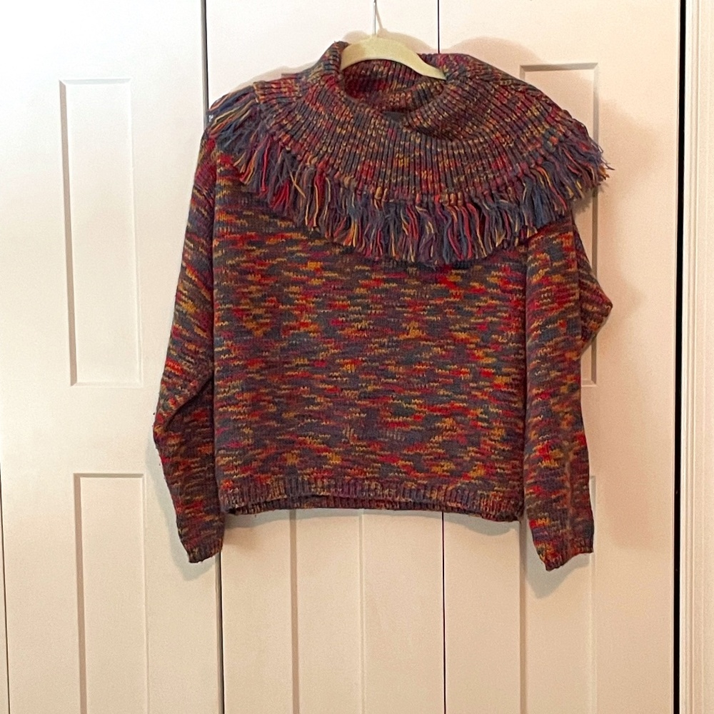 Color Storm Knit Sweater